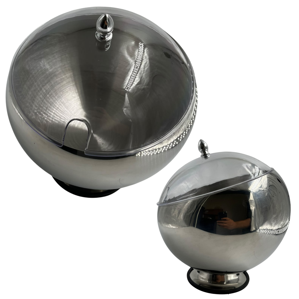 YD1 - STEEL SUGAR POT (1047-11) - 22CM - 1X1 