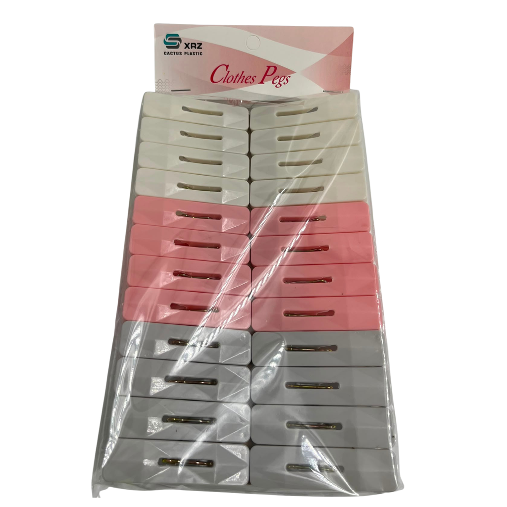 YY-T-CLOTHES PEGS(621-24) - 1X6