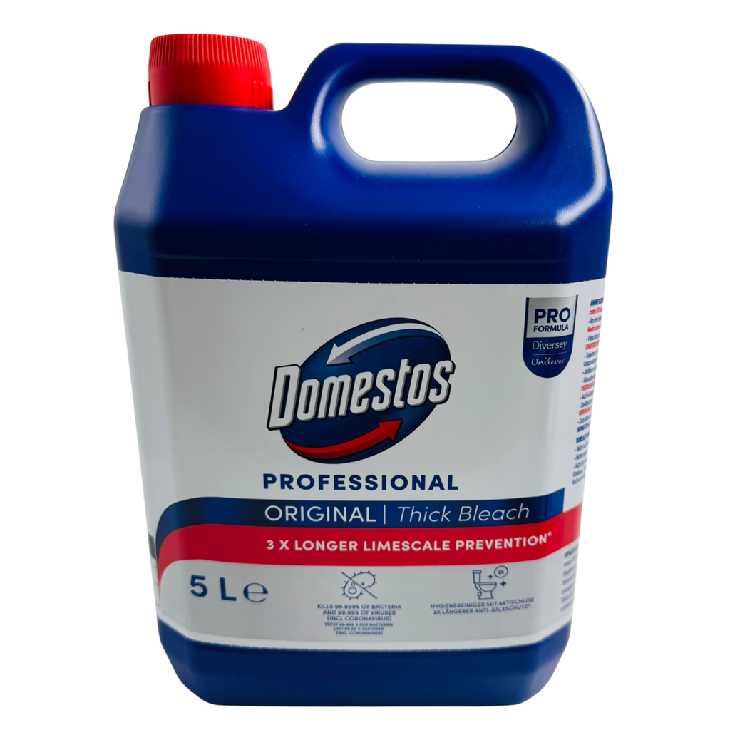 YY0 - DOMESTOS- PROFESSIONAL ORIGINAL THICK BLEACH - 2x5LTR
