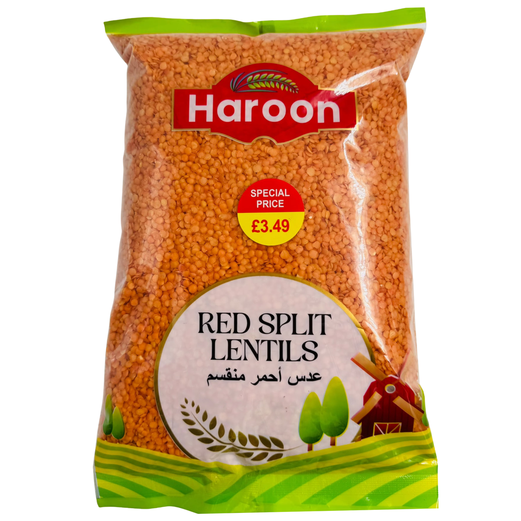 AB4-HAROON - RED SPLIT LENTILS 7X2KG 