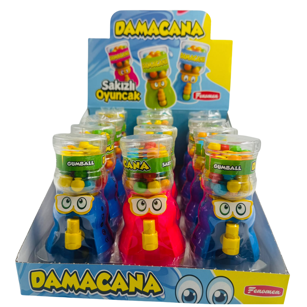 FE1- FENOMEN DAMACANA GUMBALL MACHINE (30G) - 12X30GR - 1X1