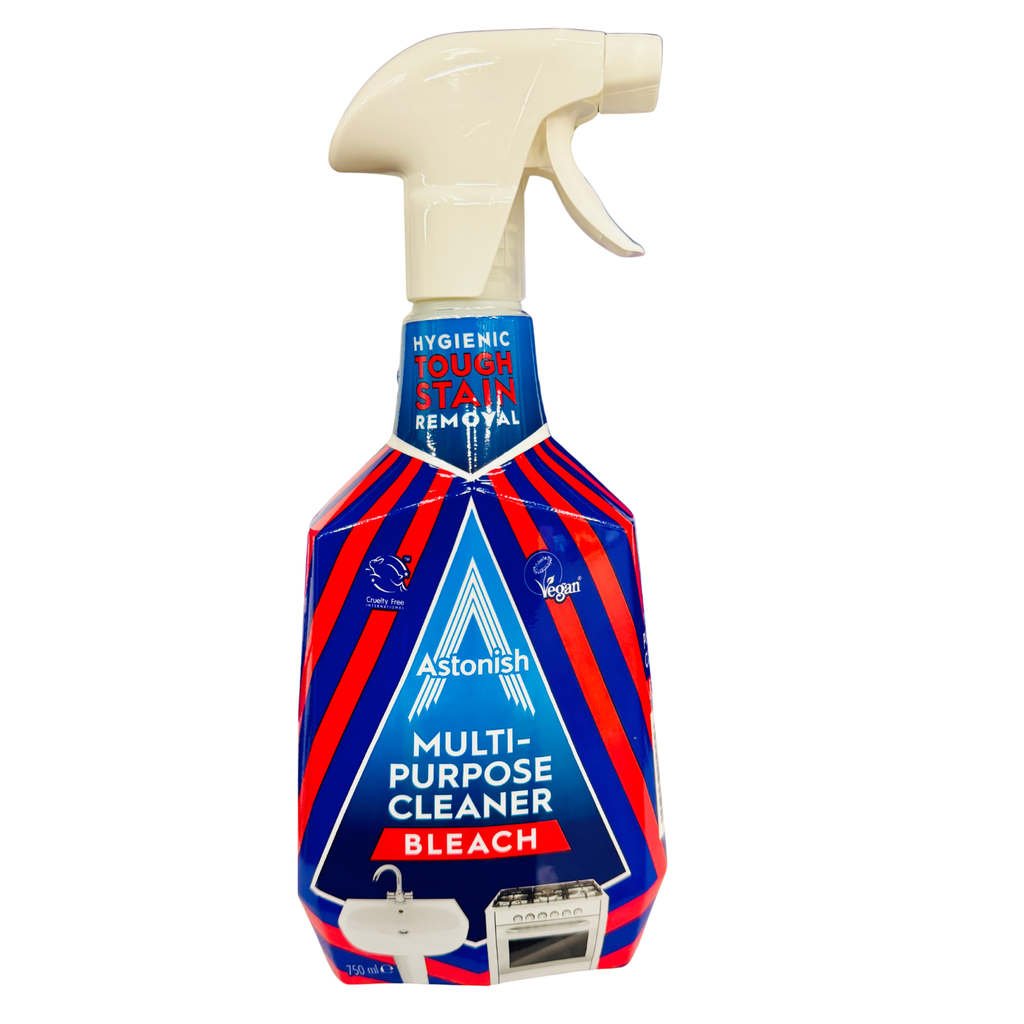 YY0-ASTONISH MULTIPURPOSE WITH BLEACH CLEANER- 12x750ML 