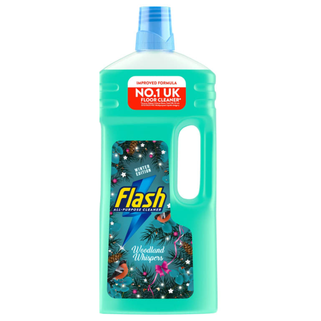 YY0-FLASH LIQUID ALL PURPOSE WOODLAND WHISPERS CLEANER- 6x1.5LTR 