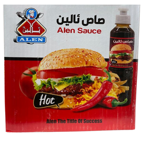 [EB2-10352] EB2 - ALEN SAUCE BURGER HOT 12X300G 