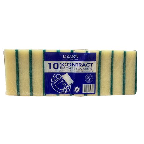 [YY-10520] YY- RAMON CLEANING SPONGE (1X10pcs)X5