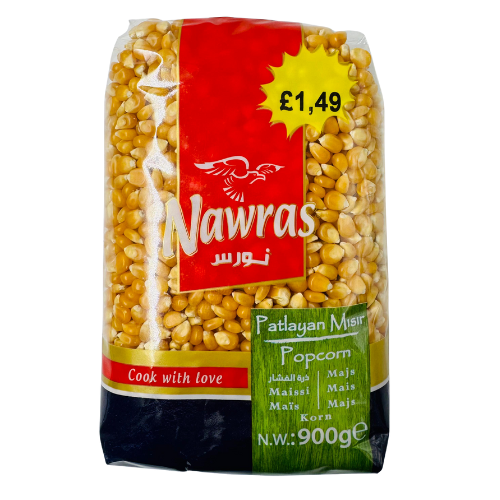 [A-10217] A- NAWRAS - DRY  POPCORN 10 X 900G  | BUY 10 GET 1 FREE