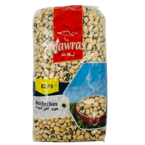 [A-10219] A-NAWRAS-BLACKEYE BEANS 10X900G 