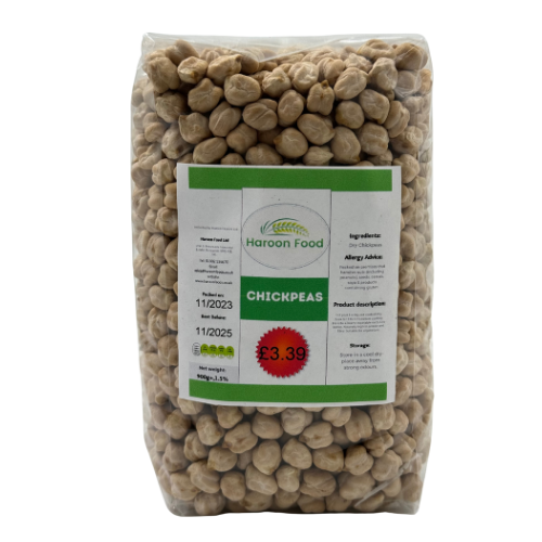 [AA2-10267] AA2 -HAROON CHICKPEAS(12MM) 8X900G