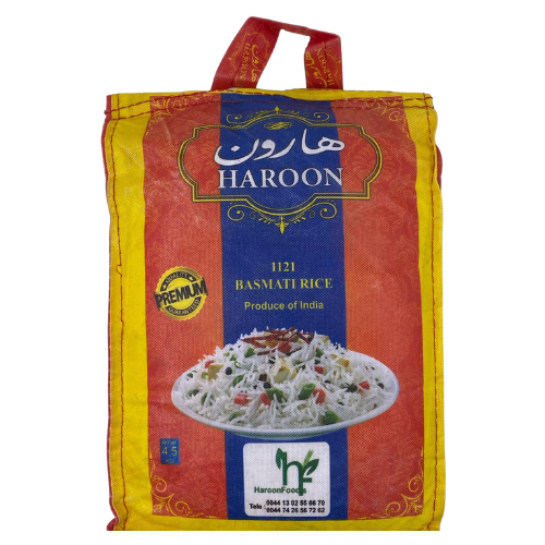 [ZR2-10424] ZR2- HAROON 1121 BASMATI  4X4.5KG 