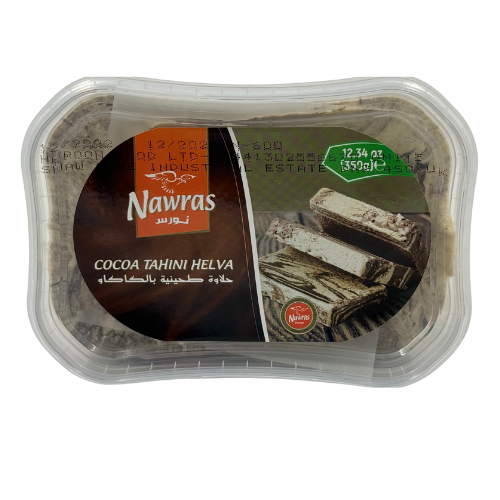 [FD1-10366] FD1 -NAWRAS  - COCOA TAHINI HALVA 12X350G