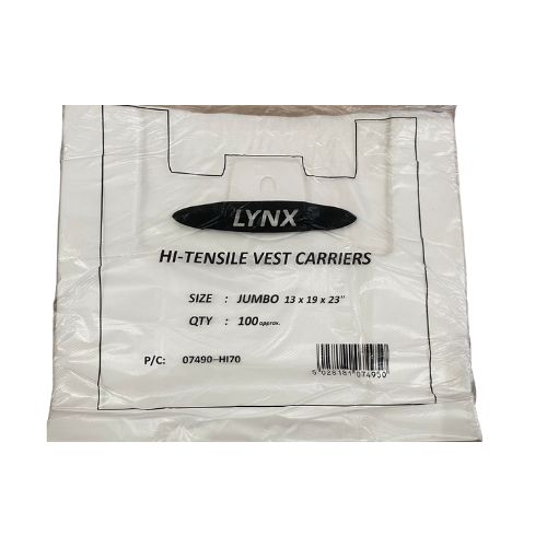 [YY4-10526] YY4 - JUMBO WHITE BAGS 1X1000 | BUY 10 GET 1 FREE