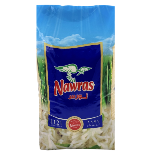 [ZR1-10423] ZR1 - NAWRAS - BASMATI RICE 4X5KG
