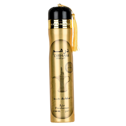 [Y-10486] Y - ARD AL-ZAAFARAN DIRHAM GOLD AIR FRESHENER 12X300ML