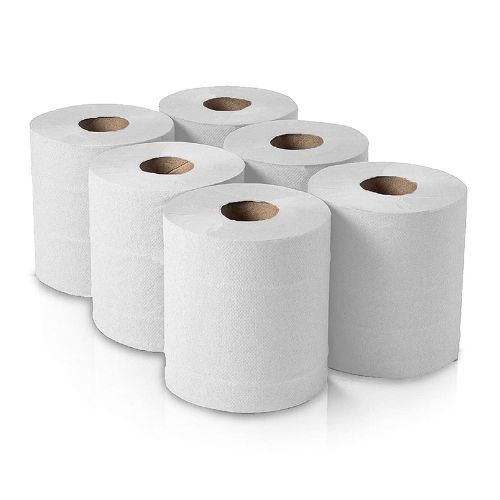 [YW1-10621] YW1- WHITE TISSUE ROLL 1x6
