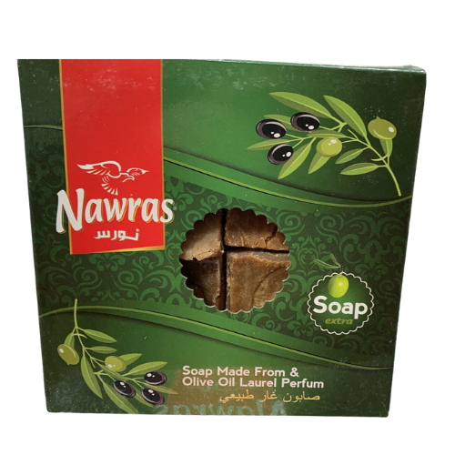 [YX2-10529] YX2- NAWRAS - OLIVE SOAP  1 X 6 CODE 34