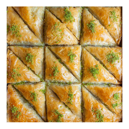[FB-13458] FB - BAKLAVA Triangle Pistachio (15)