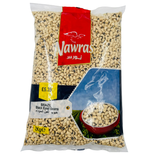 [AB1-13524] AB1-NAWRAS -BLACKEYE BEANS 8X2KG 