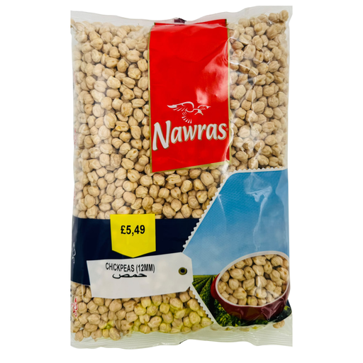 [AB1-13527] AB1-NAWRAS - CHICKPEAS 12MM 8X2KG 