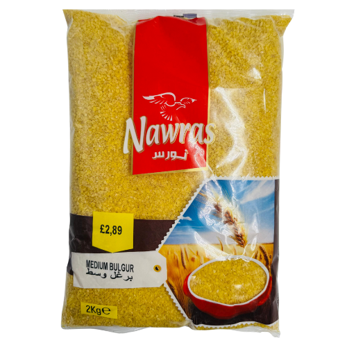 [AB2-13529] AB2-NAWRAS - MEDIUM BULGUR 8X2KG 