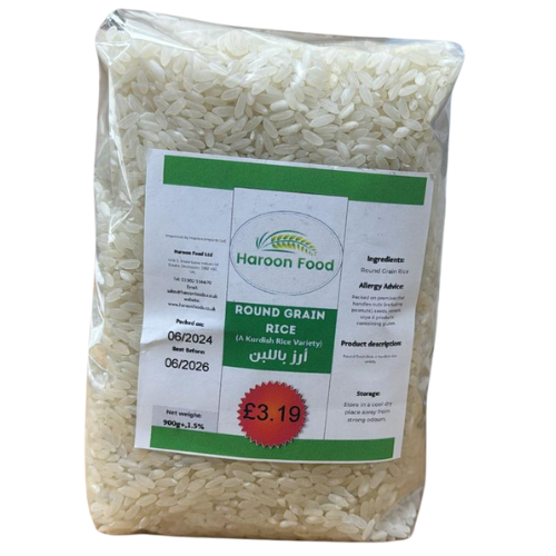 [AA3 -13596] AA3 - HAROON ROUND GRAIN RICE 8X900g
