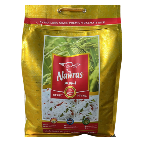[AC0-ZR4-13635] AC0-ZR4-NAWRAS EXTRA LONG BASMATI RICE PREMIUM-2x9KG