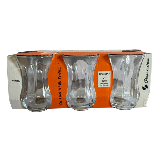 [YC2-13678] YC2 -T- PASABAHCE -TEA GLASS 120CC (6PCS) 1X12