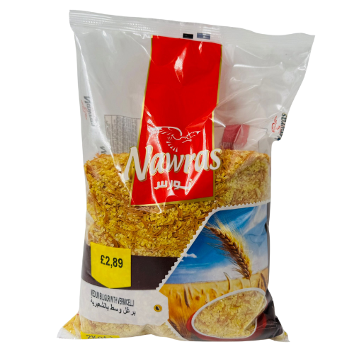 [AB2 -13699] AB2- NAWRAS - MEDIUM BULGUR WITH VERMICELLI 8X2KG 