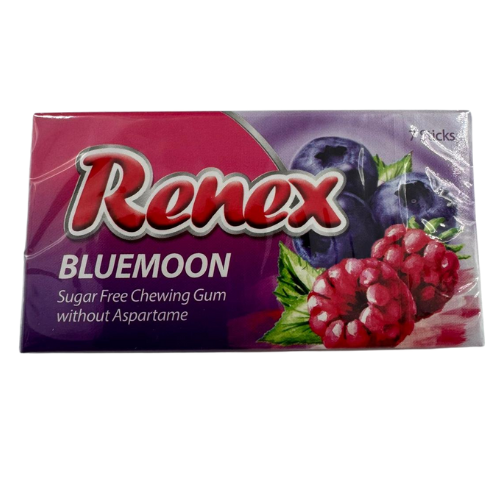 [FE5 - 13702] FE5 - RENEX CHEWING GUM BLUEMOON FLAVOR 1X24	
