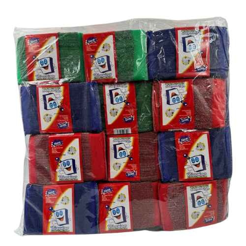 [YY - 13709] YY - WASHING SPONGE FOR PLATES 1X12 