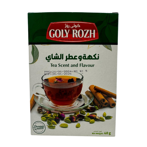 [T-21018] T - GOLY ROZH -  TEA SCENT & FLAVOUR 10X40g	