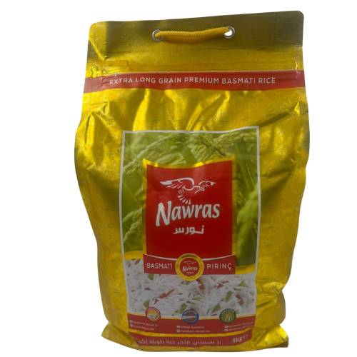[AC0-13738] AC0-ZR3- NAWRAS EXTRA LONG BASMATI RICE PREMIUM 5X4kg 