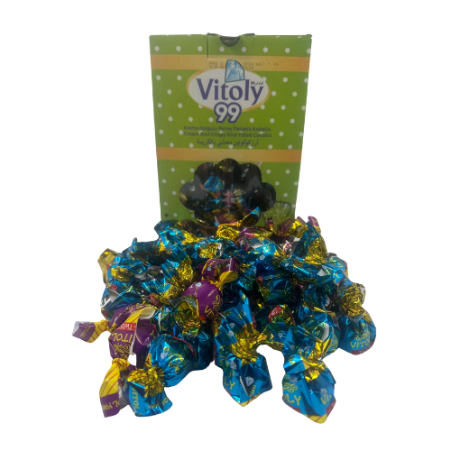 [FE0-13757] FE0 - 99 VITOLY CHOCOLATE CREAM & CRISPY RICE FILLED COCO 12X1KG 