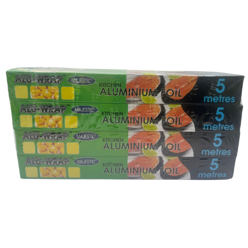 [YY-A-13791] YY-A-MAJESTIC KITCHEN ALUMINIUM FOIL 5M - 1X12
