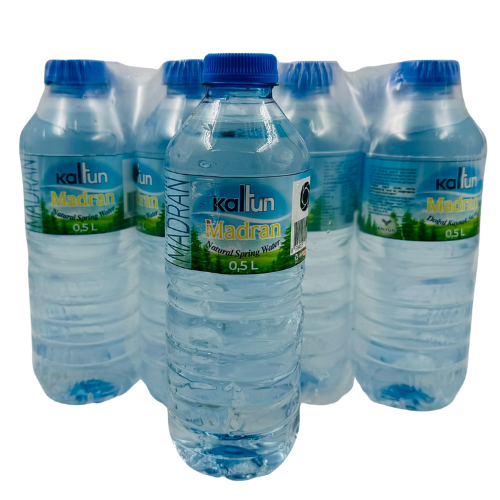 [HC3 -14631] HC3 - KALTUN Madran Natural Spring Water Bottles 12x500ml 