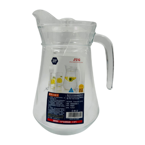 [YC5-14058] YC5 - GLASS JUG POT ( JZ02) - 1x12  