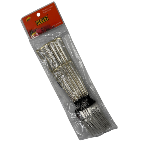 [YC3-14066] YC3 -C- MYD STEEL FORKS (CSY03) - (1x6pcs)X6 
