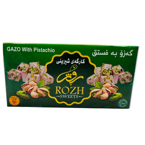 [FD3-14106] FD3-GAZO - TURKISH DELIGHT - Pistachio with flower - 6x675g 