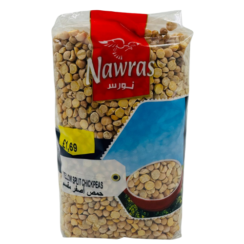 [A-14127] A-  NAWRAS - YELLOW SPLIT CHICKPEAS FOR FALAFEL 10x900g 