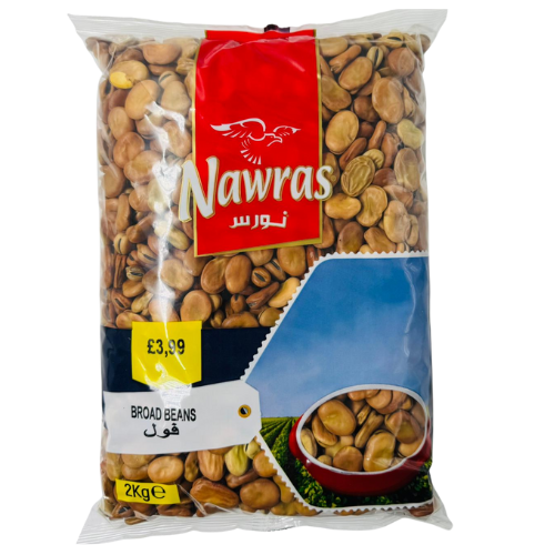[AB1-14165] AB1-NAWRAS - BROAD BEANS 8X2KG