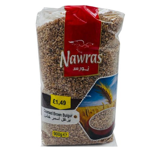[AA1-15118] AA1-NAWRAS - COARSE BROWN BULGUR 10X900G