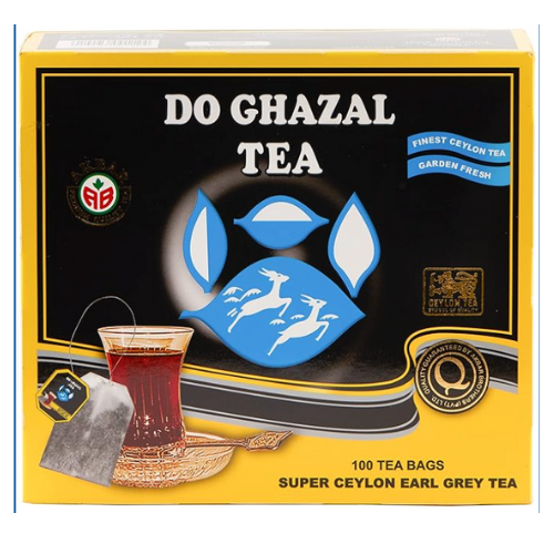 [T-15126] T- DO GHAZAL EARL GREY-TEA BAG 24X100X2G 