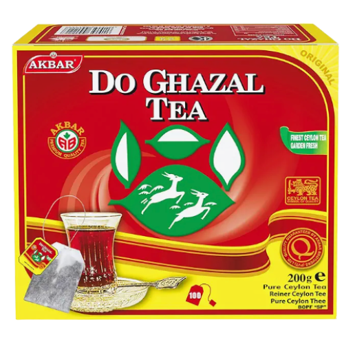 [T-15127] T- DO GHAZAL BLACK-TEA BAG 24X100X2G  