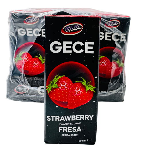 [HA4-15139] HA4-GECE FRUIT FLAVOUR JUICE - STRAWBERRY 27X200ML 