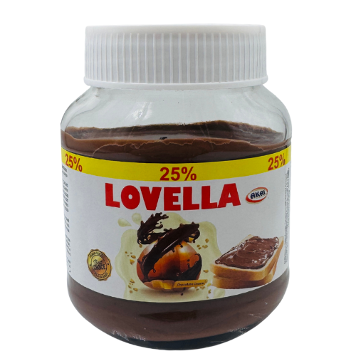 [F0-15142] F0-LOVELLA- CHOCOLATE SPREAD - HAZELNUT 12x300g 