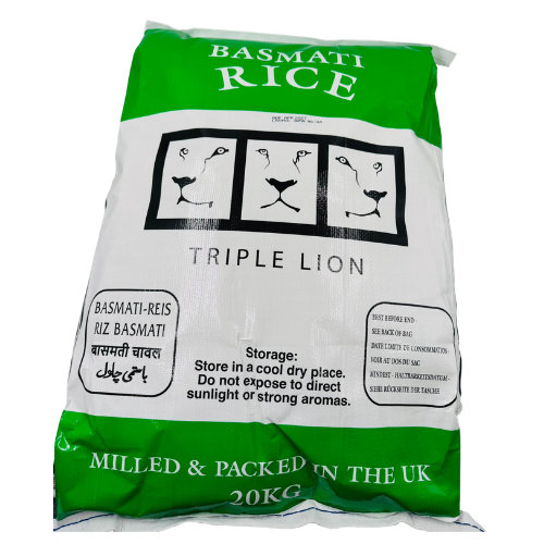 [AC0-ZR6-15081] AC0-ZR6-TRIPLE LION BASMATI RICE 1X20KG 