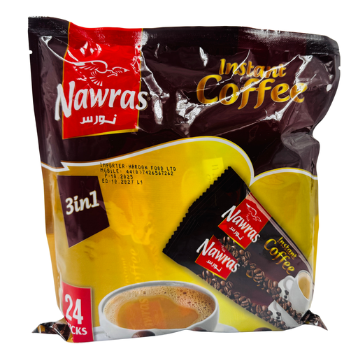 [TC-15200] TC - NAWRAS COFFEE 3 IN 1 BAG 12x(14GR*24PCS)