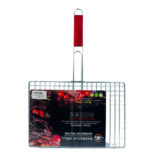 [YY8-19060] YY8-F- BBQ FISH GRILL HX (NORMAL) 762-13 (35x24cm) 1x6  