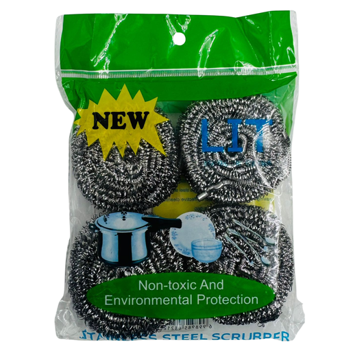 [YY-19082] YY-T-NEW LIT STEEL WOOL FOR CLEANING 20G - (1x4pcs)x6  