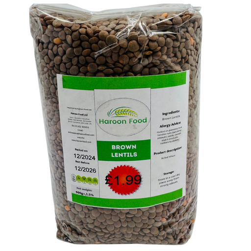[AA3-15232] AA3-HAROON BROWN LENTIL 8X900G 