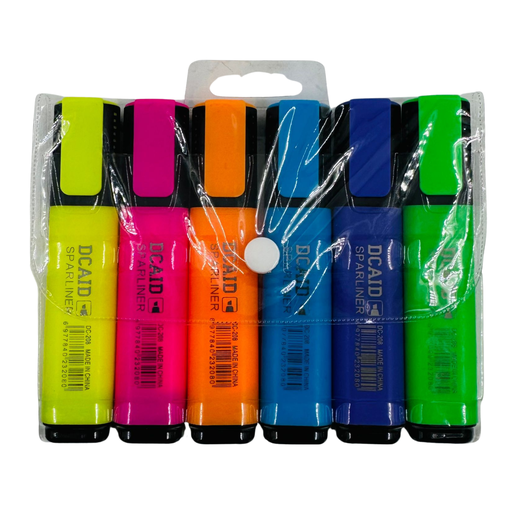 [ZT5-19140] ZT5- DCAID SPARLINER HIGHLITER (HY-11) (6PCS) 1x6  
